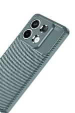 Uray store Xiaomi Redmi Note 13 Pro 4G Kılıf Auto Focus Karbon Kapak - Gri - Görsel 3