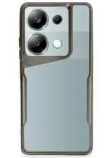 Uray store Xiaomi Redmi Note 13 Pro 4G Kılıf Boyi Silikon Kapak - Titan Gri