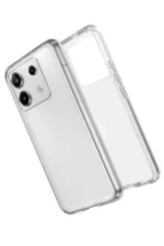 Uray store Xiaomi Redmi Note 13 Pro 4G Kılıf Lüx Şeffaf Silikon - Görsel 3