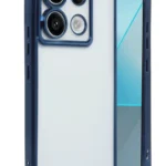 Uray store Xiaomi Redmi Note 13 Pro 4G Kılıf Razer Lensli Silikon - Lacivert