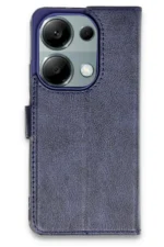 Uray store Xiaomi Redmi Note 13 Pro 4G Kılıf Trend S Plus Kapaklı Kılıf - Lacivert