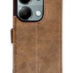 Uray store Xiaomi Redmi Note 13 Pro 4G Kılıf Trend S Plus Kapaklı Kılıf - Taba