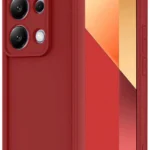 Uray store Xiaomi Redmi Note 13 Pro 4G Kılıf Viera Silikon - Kırmızı