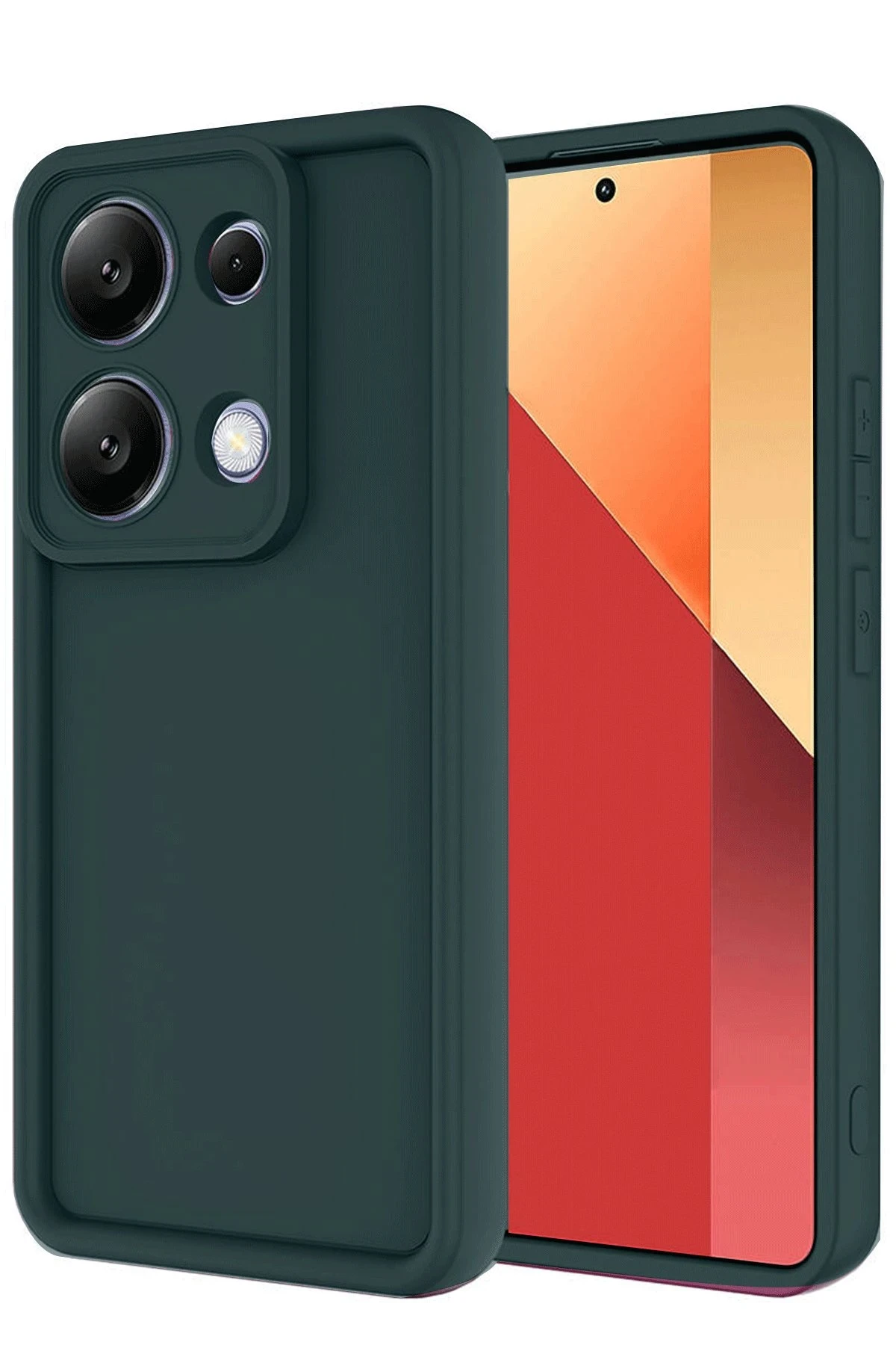 newface-xiaomi-redmi-note-13-pro-4g-kilif-viera-silikon-koyu-yesil-default Uray store Xiaomi Redmi Note 13 Pro 4G Kılıf Viera Silikon - Koyu Yeşil - Görsel 1