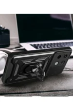Uray store Xiaomi Redmi Note 13 Pro 4G Pars Lens Yüzüklü Silikon - Kırmızı - Görsel 2