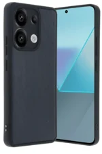 Uray store Xiaomi Redmi Note 13 Pro 5G Kılıf Aras Deri Kapak - Lacivert