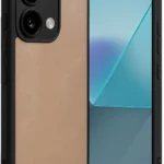 Uray store Xiaomi Redmi Note 13 Pro 5G Kılıf Aras Deri Kapak - Pudra