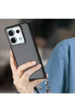 Uray store Xiaomi Redmi Note 13 Pro 5G Kılıf Elegant Kapak - Pudra - Görsel 2