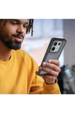 Uray store Xiaomi Redmi Note 13 Pro 5G Kılıf Elegant Kapak - Siyah - Görsel 3
