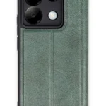 Uray store Xiaomi Redmi Note 13 Pro 5G Kılıf Flip Cover - Koyu Yeşil