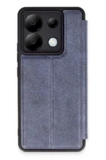 Uray store Xiaomi Redmi Note 13 Pro 5G Kılıf Flip Cover - Lacivert
