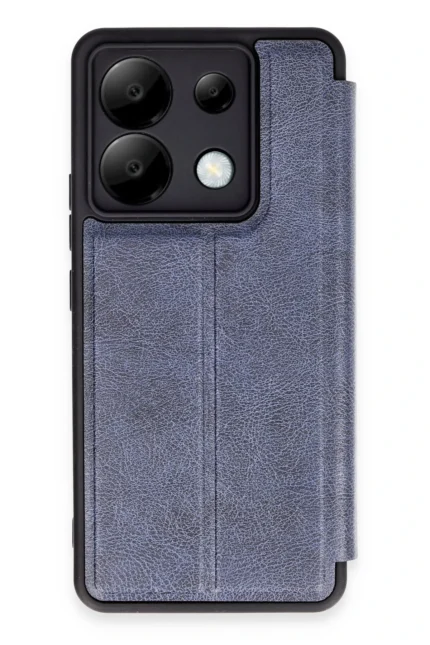 Uray store Xiaomi Redmi Note 13 Pro 5G Kılıf Flip Cover - Lacivert