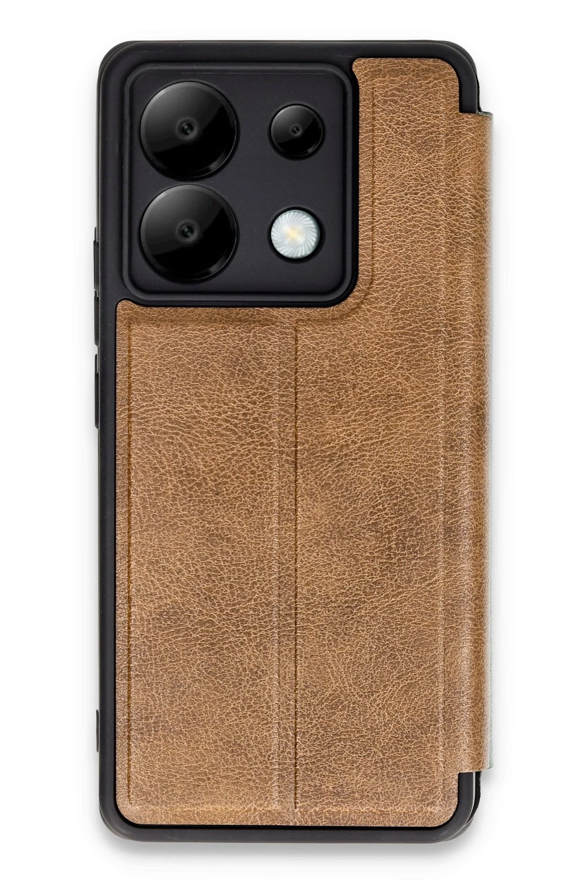 newface-xiaomi-redmi-note-13-pro-5g-kilif-flip-cover-taba-default Uray store Xiaomi Redmi Note 13 Pro 5G Kılıf Flip Cover - Taba - Görsel 1