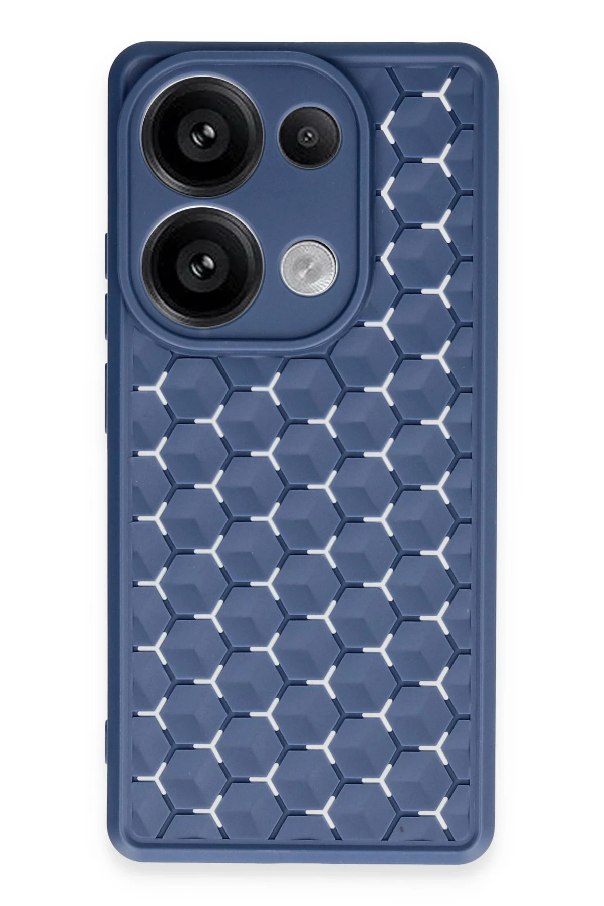 newface-xiaomi-redmi-note-13-pro-5g-kilif-petek-silikon-kapak-lacivert-default Uray store Xiaomi Redmi Note 13 Pro 5G Kılıf Petek Silikon Kapak - Lacivert - Görsel 1