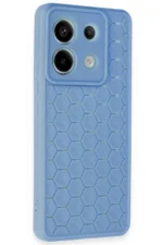 Uray store Xiaomi Redmi Note 13 Pro 5G Kılıf Petek Silikon Kapak - Mavi - Görsel 2