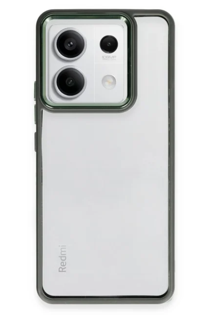 Uray store Xiaomi Redmi Note 13 Pro 5G Kılıf Power Silikon - Koyu Yeşil