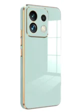 Uray store Xiaomi Redmi Note 13 Pro 5G Kılıf Volet Silikon - Açık Yeşil