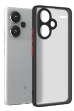 Uray store Xiaomi Redmi Note 13 Pro Plus Kılıf Montreal Silikon Kapak - Siyah - Görsel 2