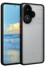 Uray store Xiaomi Redmi Note 13 Pro Plus Kılıf Montreal Silikon Kapak - Siyah