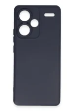 Uray store Xiaomi Redmi Note 13 Pro Plus Kılıf Nano içi Kadife Silikon - Lacivert - Görsel 2