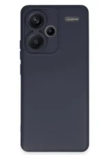 Uray store Xiaomi Redmi Note 13 Pro Plus Kılıf Nano içi Kadife Silikon - Lacivert