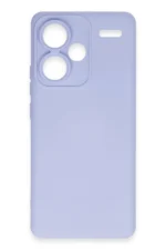 Uray store Xiaomi Redmi Note 13 Pro Plus Kılıf Nano içi Kadife Silikon - Lila - Görsel 2