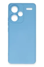 Uray store Xiaomi Redmi Note 13 Pro Plus Kılıf Nano içi Kadife Silikon - Mavi - Görsel 2