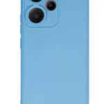 Uray store Xiaomi Redmi Note 13 Pro Plus Kılıf Nano içi Kadife Silikon - Mavi
