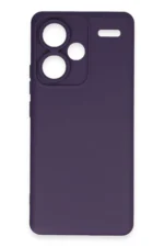 Uray store Xiaomi Redmi Note 13 Pro Plus Kılıf Nano içi Kadife Silikon - Mor - Görsel 2