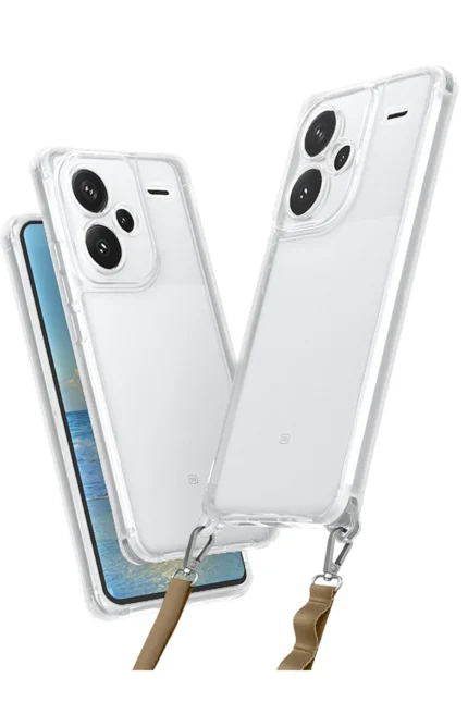 Uray store Xiaomi Redmi Note 13 Pro Plus Kılıf Penta Silikon Kılıf - Şeffaf
