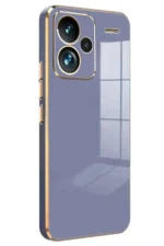 Uray store Xiaomi Redmi Note 13 Pro Plus Kılıf Volet Silikon - Mavi