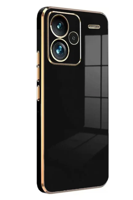 Uray store Xiaomi Redmi Note 13 Pro Plus Kılıf Volet Silikon - Siyah