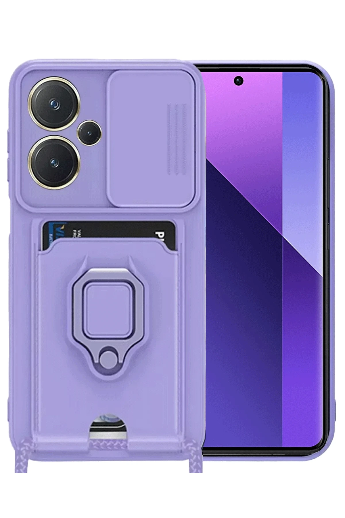 newface-xiaomi-redmi-note-13-pro-plus-kilif-zuma-kartvizitli-yuzuklu-silikon-lila-default Uray store Xiaomi Redmi Note 13 Pro Plus Kılıf Zuma Kartvizitli Yüzüklü Silikon - Lila - Görsel 1