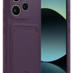 Uray store Xiaomi Redmi Note 14 4G Kelvin Kartvizitli Silikon - Derin Mor