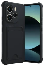 Uray store Xiaomi Redmi Note 14 4G Kelvin Kartvizitli Silikon - Siyah