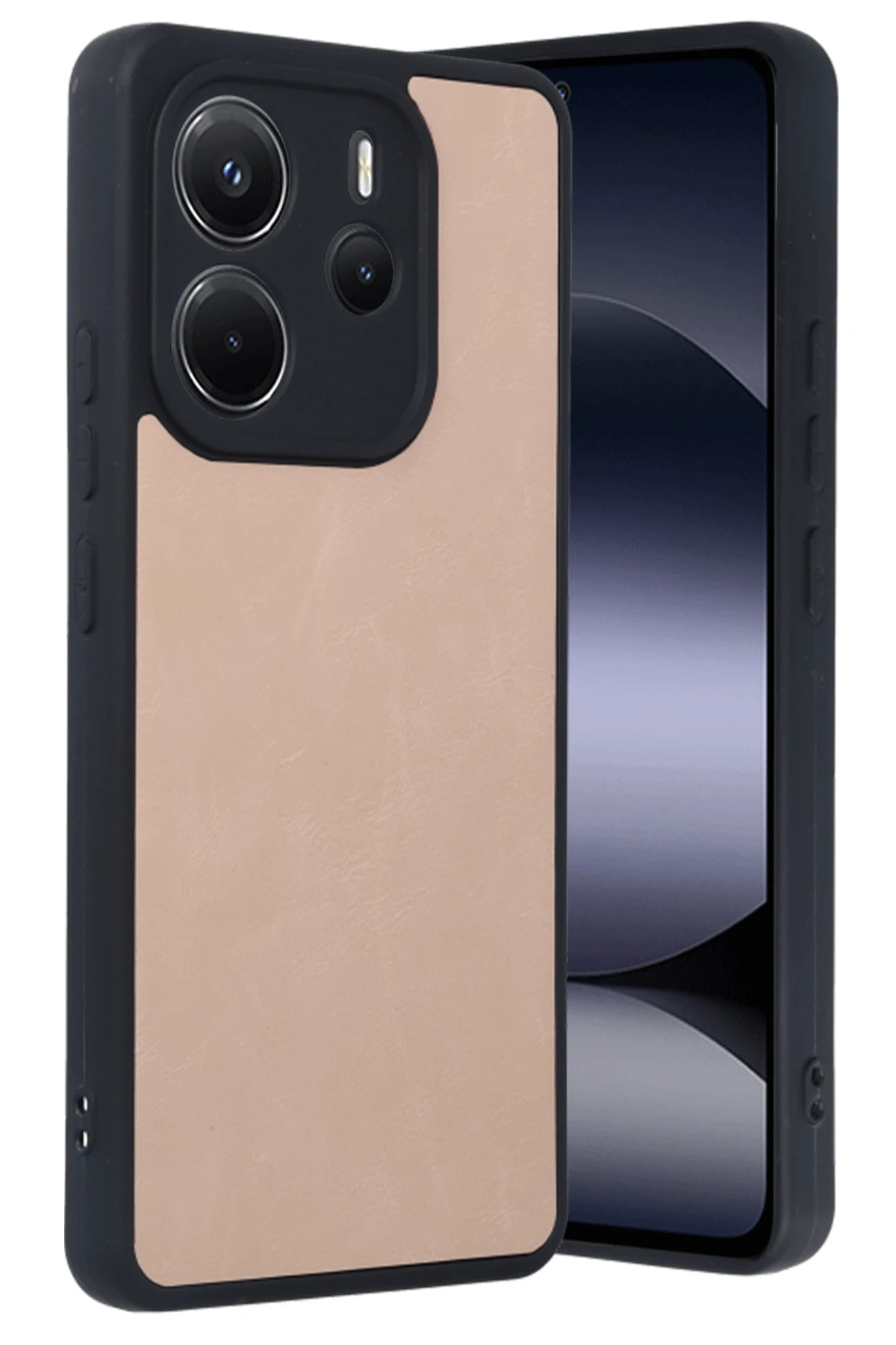 newface-xiaomi-redmi-note-14-4g-kilif-aras-deri-kapak-pudra-default Uray store Xiaomi Redmi Note 14 4G Kılıf Aras Deri Kapak - Pudra - Görsel 1