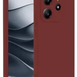 Uray store Xiaomi Redmi Note 14 4G Kılıf First Silikon - Bordo
