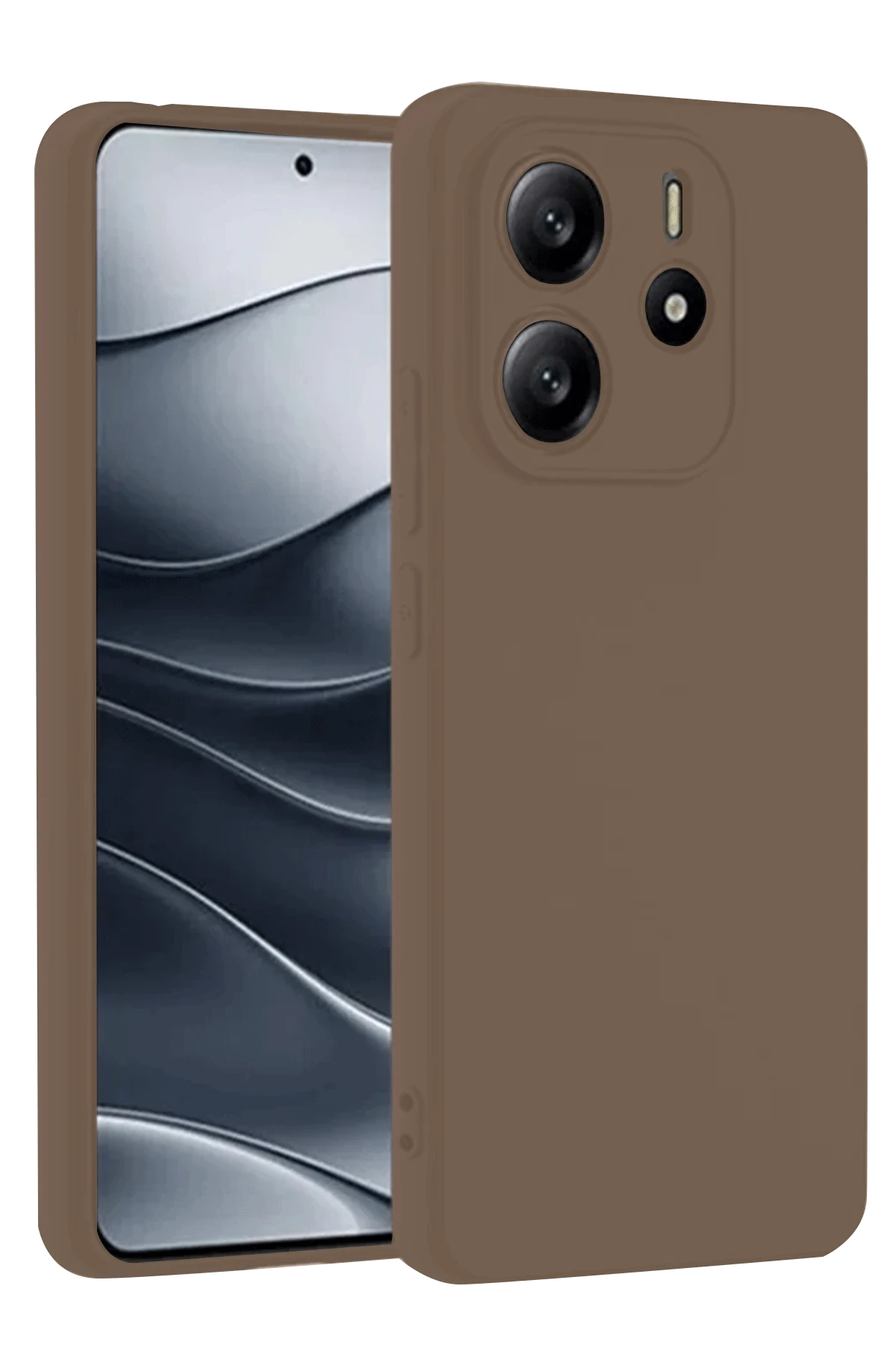 newface-xiaomi-redmi-note-14-4g-kilif-first-silikon-kahverengi-default Uray store Xiaomi Redmi Note 14 4G Kılıf First Silikon - Kahverengi - Görsel 1