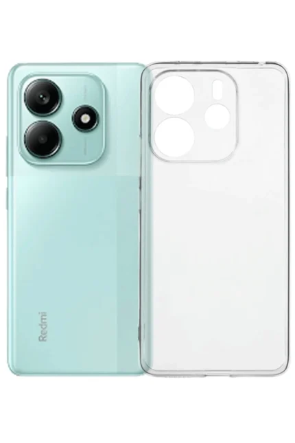 Uray store Xiaomi Redmi Note 14 4G Kılıf Lüx Şeffaf Silikon