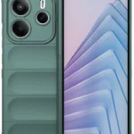 Uray store Xiaomi Redmi Note 14 4G Kılıf Optimum Silikon - Koyu Yeşil