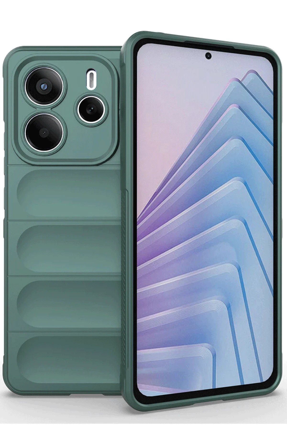 newface-xiaomi-redmi-note-14-4g-kilif-optimum-silikon-koyu-yesil-default Uray store Xiaomi Redmi Note 14 4G Kılıf Optimum Silikon - Koyu Yeşil - Görsel 1