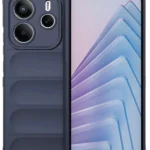 Uray store Xiaomi Redmi Note 14 4G Kılıf Optimum Silikon - Lacivert