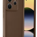 Uray store Xiaomi Redmi Note 14 4G Kılıf Viera Silikon - Kahverengi