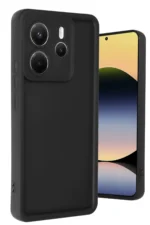 Uray store Xiaomi Redmi Note 14 4G Kılıf Viera Silikon - Siyah