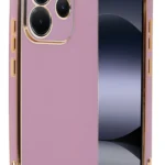 Uray store Xiaomi Redmi Note 14 4G Kılıf Volet Silikon - Mor