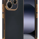 Uray store Xiaomi Redmi Note 14 4G Kılıf Volet Silikon - Siyah