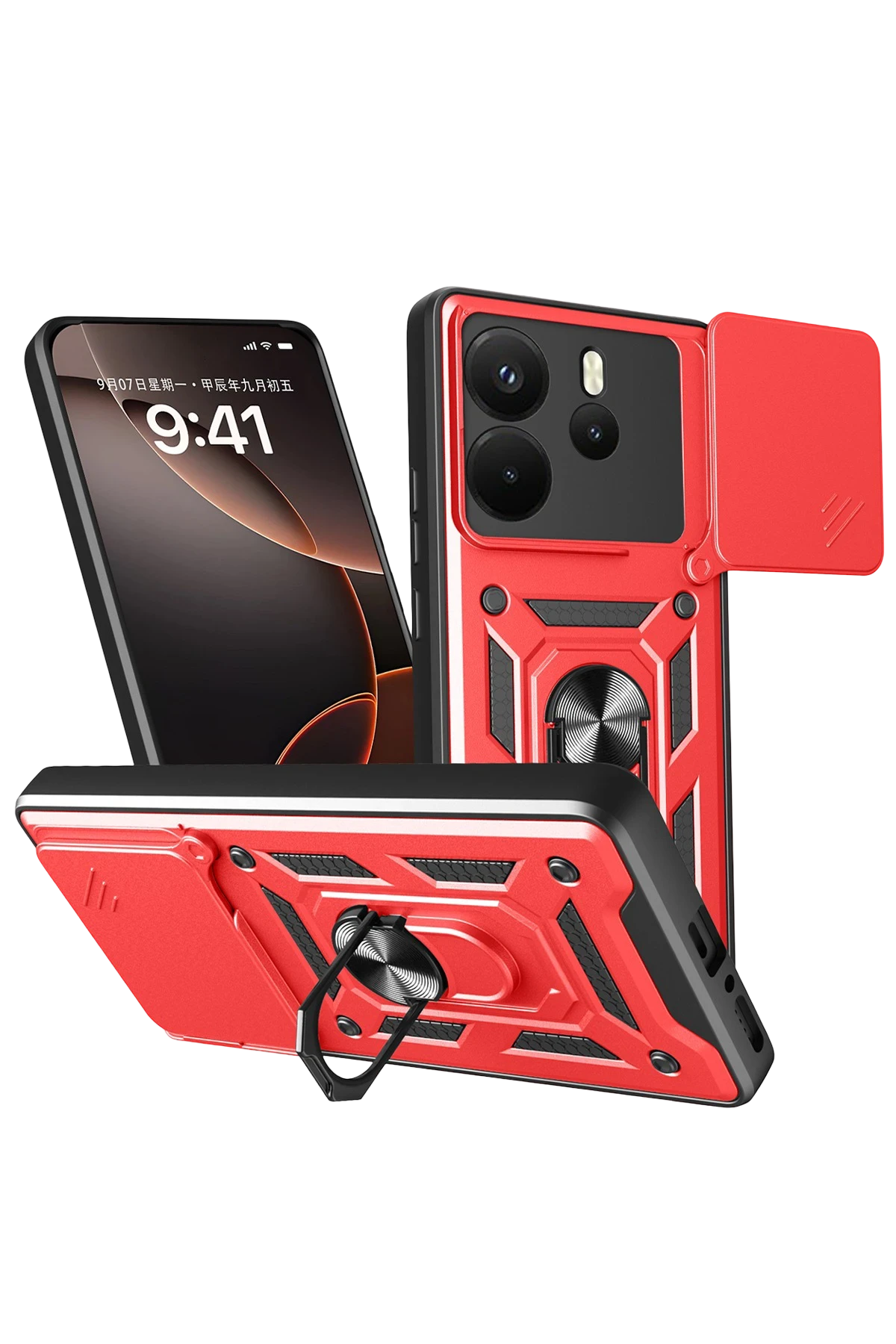 newface-xiaomi-redmi-note-14-4g-pars-lens-yuzuklu-silikon-kirmizi-default Uray store Xiaomi Redmi Note 14 4G Pars Lens Yüzüklü Silikon - Kırmızı - Görsel 1