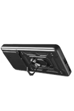 Uray store Xiaomi Redmi Note 14 4G Pars Lens Yüzüklü Silikon - Siyah - Görsel 3