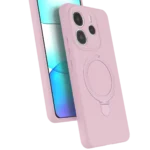 Uray store Xiaomi Redmi Note 14 4G Regal Magsafe Standlı Kapak - Açık Pembe