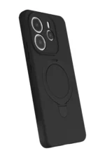 Uray store Xiaomi Redmi Note 14 4G Regal Magsafe Standlı Kapak - Siyah - Görsel 2